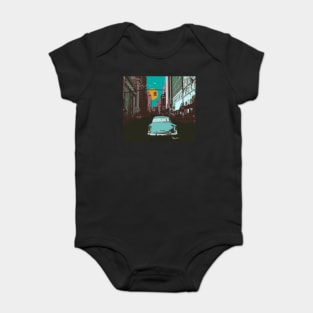 MOODY PORTLAND OREGON Baby Bodysuit